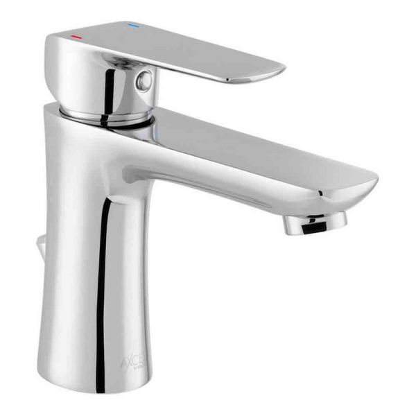 Vado Axces Vala Chrome Mono Basin Mixer Tap with Pop Up Waste