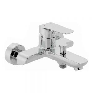 Vado Axces Vala Chrome Wall Mounted Bath Shower Mixer Tap