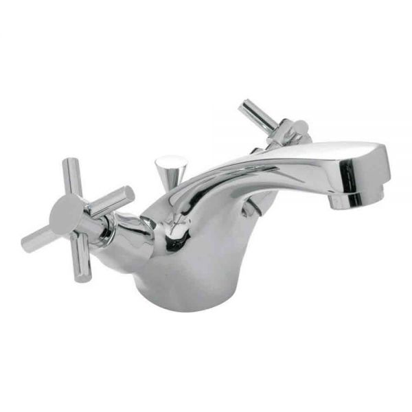 Vado Axces Vecta Chrome Mono Basin Mixer Tap with Pop Up Waste