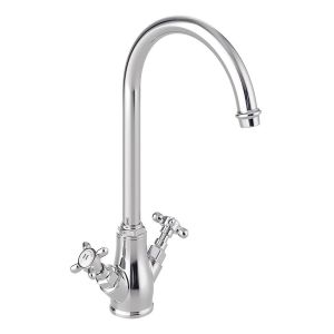 Vado Booth & Co Axbridge Cross Chrome Mono Kitchen Mixer Tap