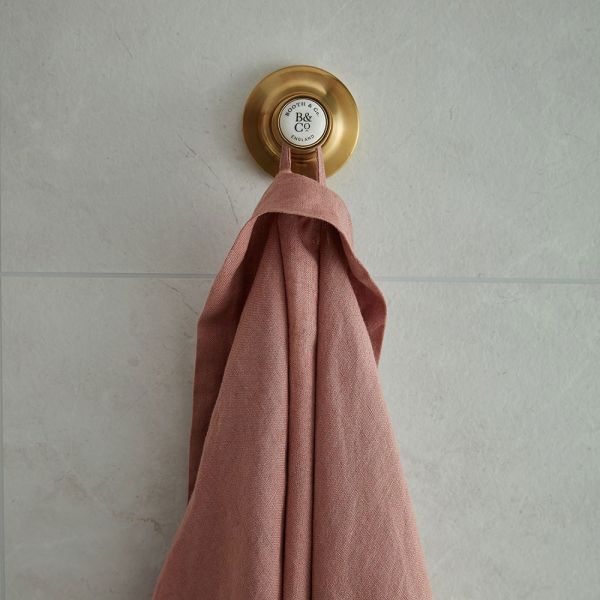 Vado Booth &amp; Co Axbridge Brushed Brass Robe Hook #2