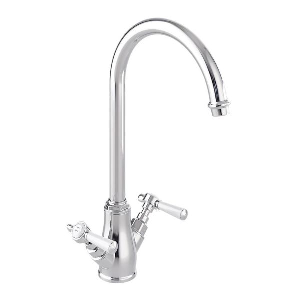 Vado Booth &amp; Co Axbridge Lever Chrome Mono Kitchen Mixer Tap