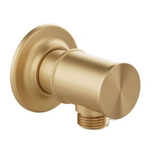 Vado Booth & Co Axbridge Brushed Brass Wall Outlet