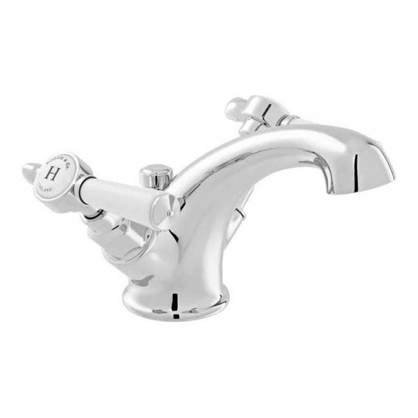 Vado Booth &amp; Co Axbridge Lever Chrome Mono Basin Mixer Tap with Pop Up Waste