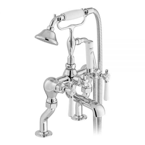 Vado Booth &amp; Co Axbridge Lever Chrome Bath Shower Mixer Tap