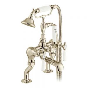 Vado Booth & Co Axbridge Lever Nickel Bath Shower Mixer Tap