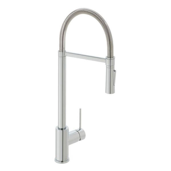 Vado Zoo Chrome Mono Kitchen Mixer Tap with Pull Out Spout