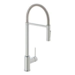 Vado Zoo Chrome Mono Kitchen Mixer Tap with Pull Out Spout