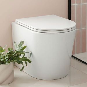 Vado Cameo Round Rimless Back to Wall Toilet