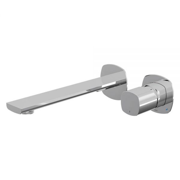 Vado Cameo Leverless Chrome Wall Mounted Basin Mixer Tap