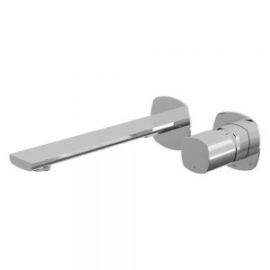 Vado Cameo Leverless Chrome Wall Mounted Basin Mixer Tap