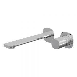 Vado Cameo Leverless Chrome Low Pressure Wall Mounted Basin Mixer Tap