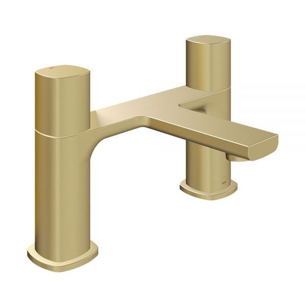 Vado Cameo Leverless Satin Brass Bath Filler Tap