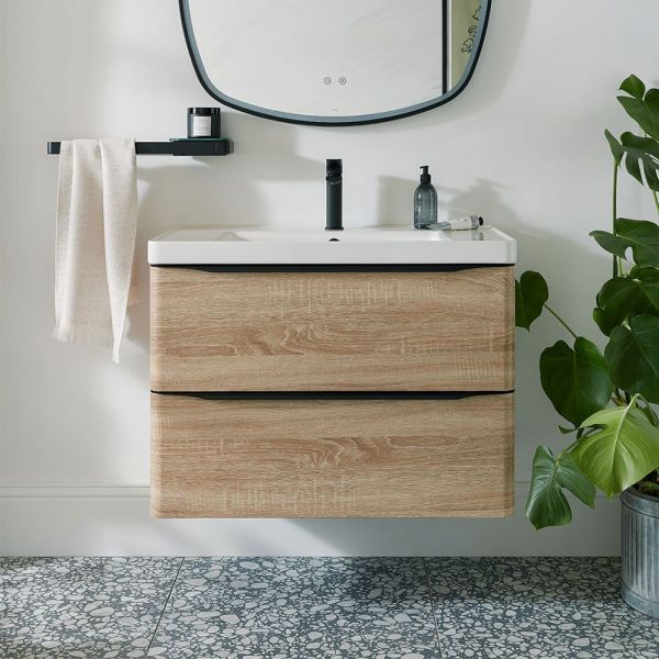 Vado Cameo Levered Matt Black Mono Basin Mixer Tap #3