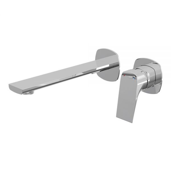 Vado Cameo Levered Chrome Wall Mounted Basin Mixer Tap