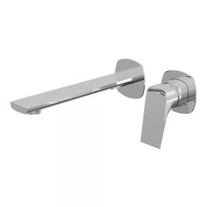 Vado Cameo Levered Chrome Wall Mounted Basin Mixer Tap