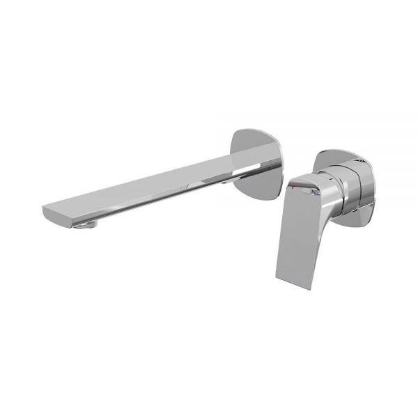 Vado Cameo Levered Chrome Low Pressure Wall Mounted Basin Mixer Tap