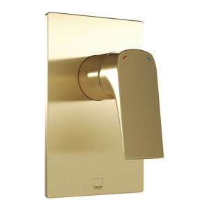 Vado Cameo Satin Brass One Outlet Concealed Manual Shower Valve