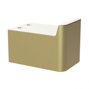 Vado Cameo Satin Brass Robe Hook