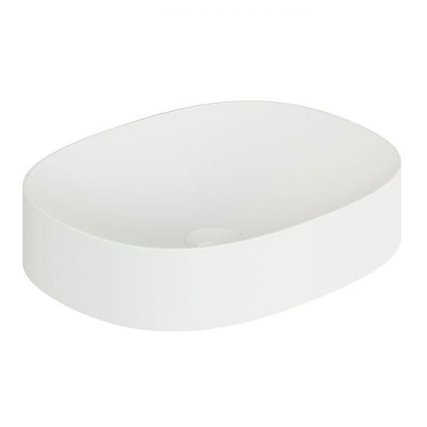 Vado Cameo Arctic White Oval Countertop Basin 480 x 380mm