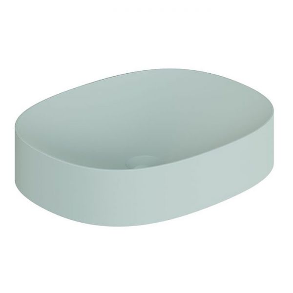 Vado Cameo Cove Blue Oval Countertop Basin 480 x 380mm