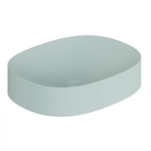 Vado Cameo Cove Blue Oval Countertop Basin 480 x 380mm