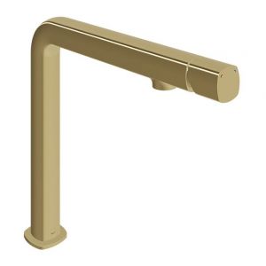 Vado Cameo Satin Brass Mono Kitchen Mixer Tap