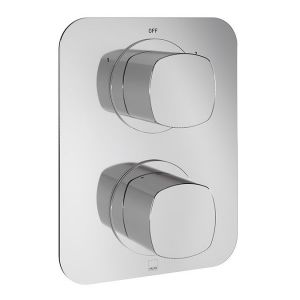 Vado Cameo Chrome Two Outlet Concealed Thermostatic Shower Valve