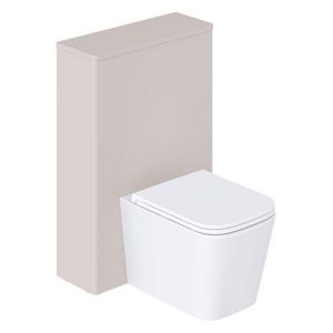 Vado Cameo Pink Clay Back to Wall WC Unit 600mm