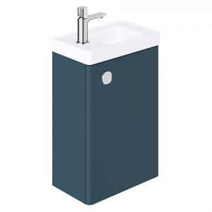 Vado Cameo Wall Hung Atlantic Blue Cloakroom Unit 400mm