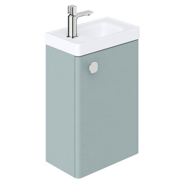 Vado Cameo Wall Hung Cove Blue Cloakroom Unit 400mm