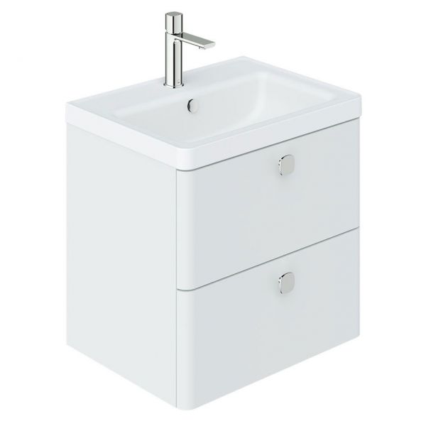 Vado Cameo Wall Hung Arctic White Vanity Unit 600mm