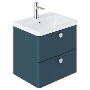 Vado Cameo Wall Hung Atlantic Blue Vanity Unit 600mm