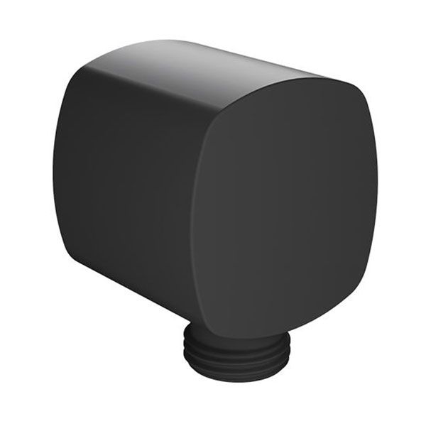 Vado Cameo Matt Black Wall Outlet