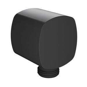 Vado Cameo Matt Black Wall Outlet