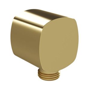 Vado Cameo Satin Brass Wall Outlet