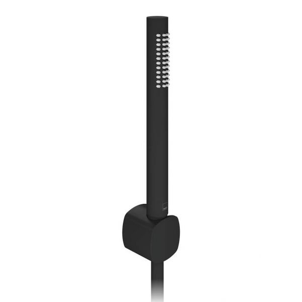 Vado Cameo Matt Black Single Function Mini Handset Shower Kit