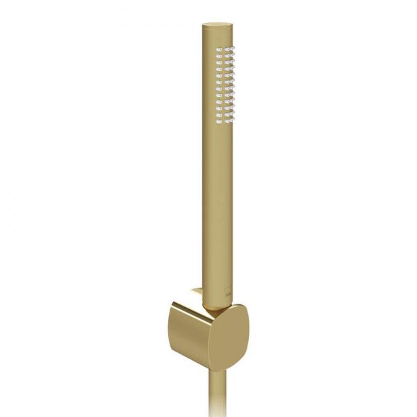 Vado Cameo Satin Brass Single Function Mini Handset Shower Kit