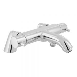 Vado Celsius Chrome Thermostatic Bath Shower Mixer Tap without Shower Kit