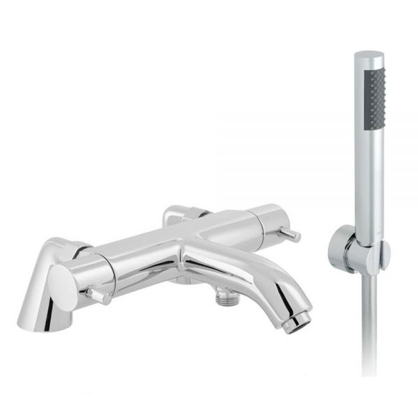Vado Celsius Chrome Thermostatic Bath Shower Mixer Tap