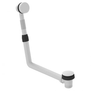 Vado Cameo Matt White Clic Clac Bath Waste