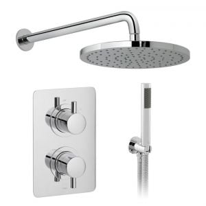 Vado DX Celsius Chrome Concealed 2 Outlet Thermostatic Shower Pack