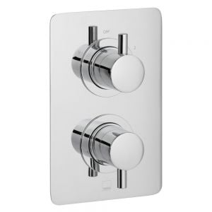 Vado Celsius Chrome 2 Outlet Thermostatic Shower Valve