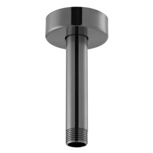 Vado Individual Brushed Gunmetal Fixed Ceiling Mounted Shower Arm