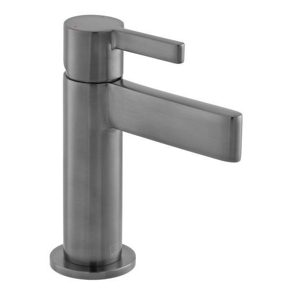 Vado Individual Edit Brushed Gunmetal Mini Mono Basin Mixer Tap