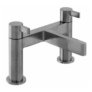 Vado Individual Edit Brushed Gunmetal Bath Filler Tap