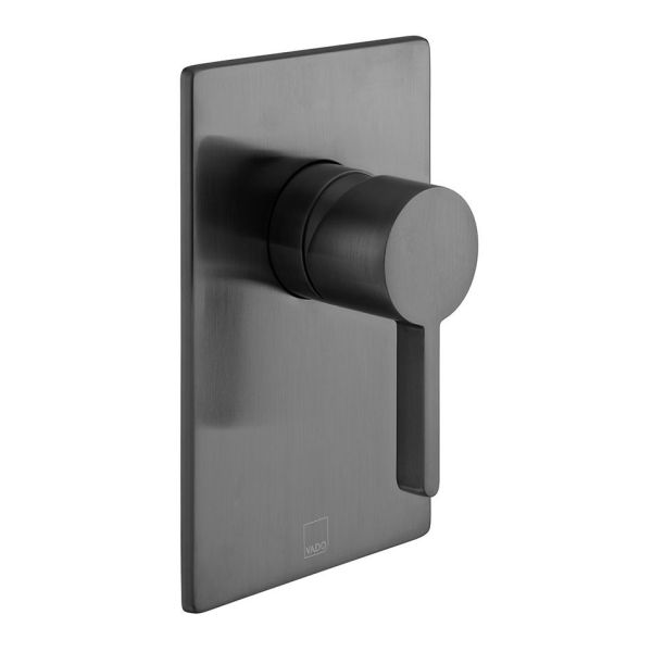 Vado Individual Edit Brushed Gunmetal One Outlet Manual Shower Valve
