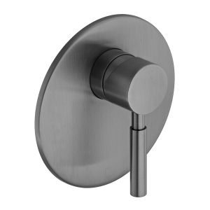Vado Individual Origins Brushed Gunmetal One Outlet Manual Shower Valve