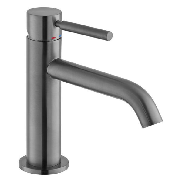Vado Individual Origins Brushed Gunmetal Mono Basin Mixer Tap