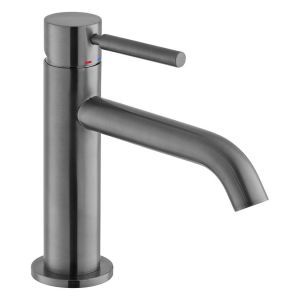 Vado Individual Origins Brushed Gunmetal Mono Basin Mixer Tap